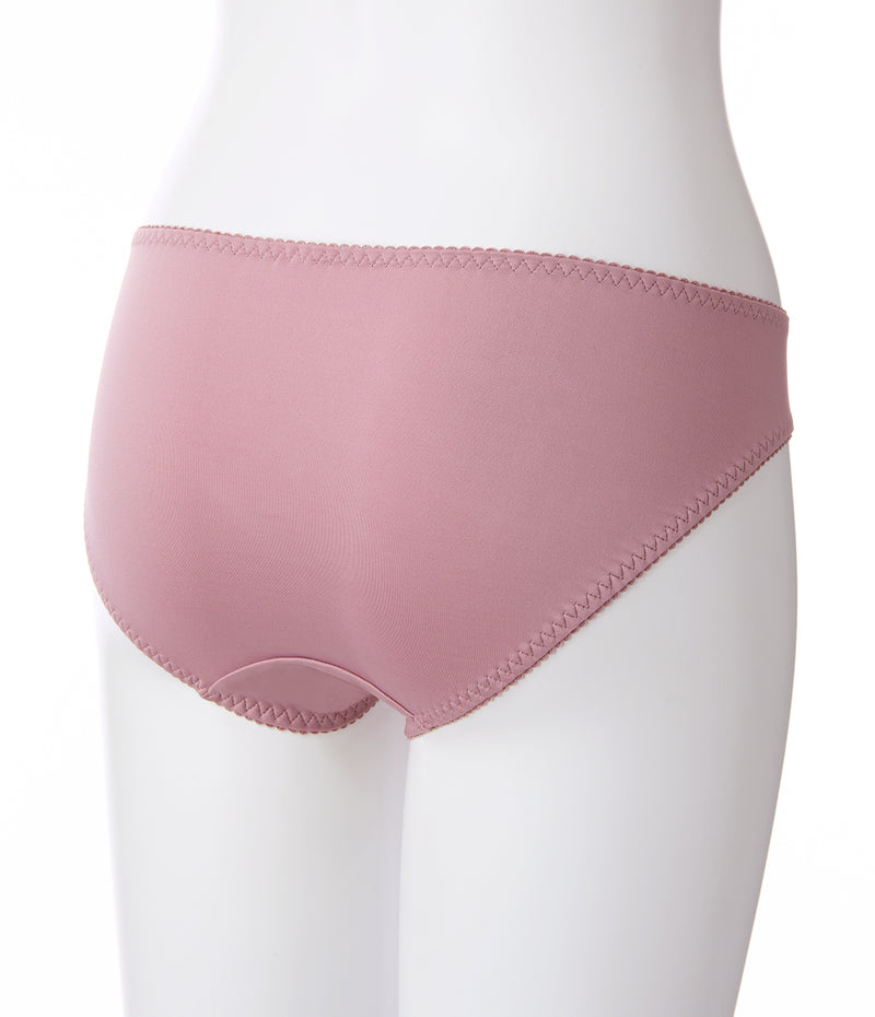 [Peach John] Lace-up Non-wired Bra Set