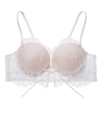 [Peach John] Mermaid lace strapless Bra