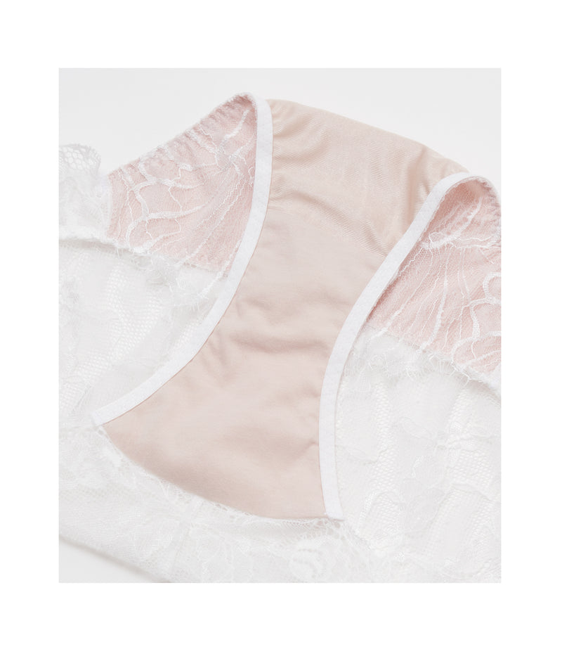 [Peach John] Mermaid lace strapless Shorts