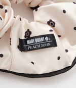 [Mary Quant x Peach John] Daisy Dot Satin Scrunchie