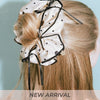 [Mary Quant x Peach John] Daisy Dot Satin Scrunchie