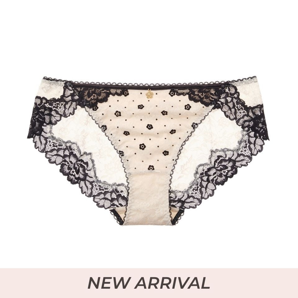 [Mary Quant x Peach John] Daisy dot lace Shorts