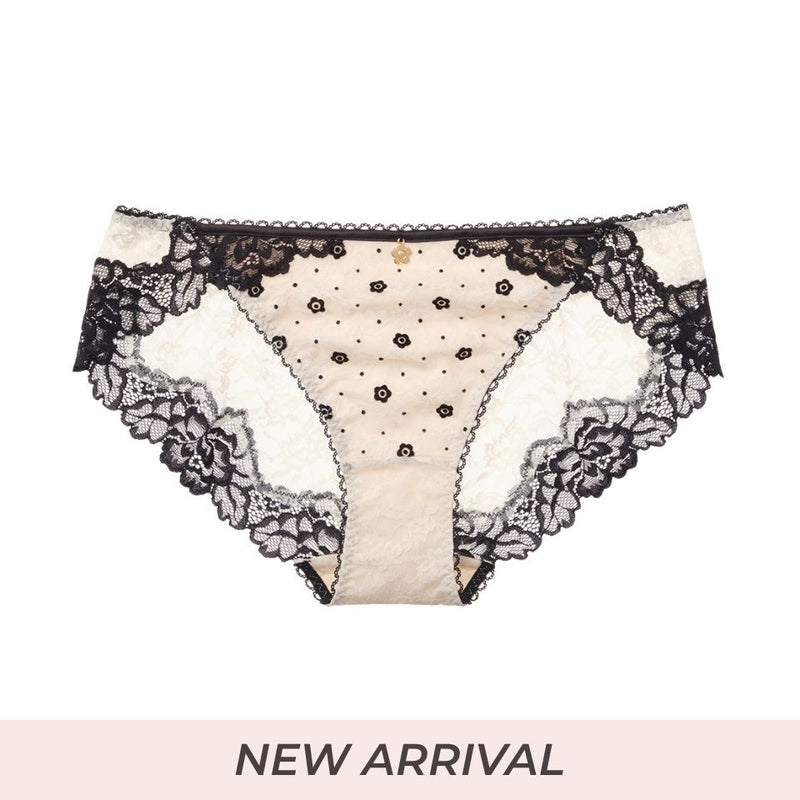[Mary Quant x Peach John] Daisy dot lace Shorts