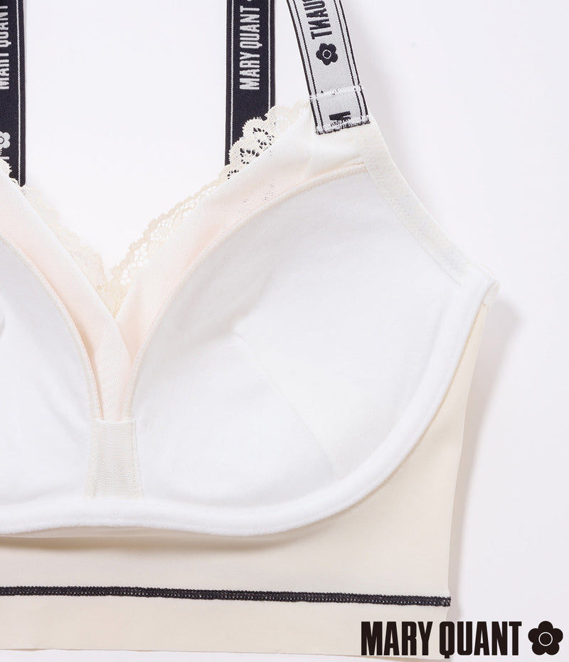 [Peach John] Daisy logo rubber night bra