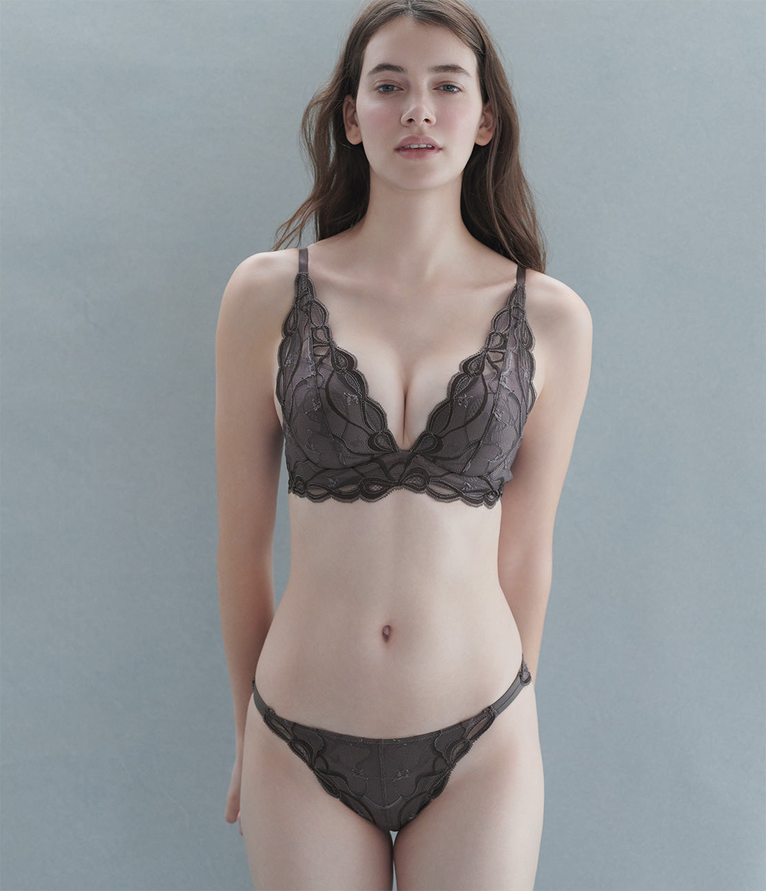 [Peach John] Nice body Bra ribbon lace Bundle Set