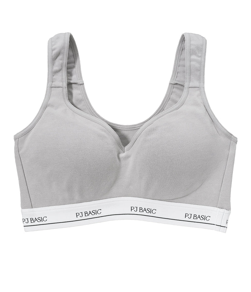 [Peach John] Cotton mix Logo non-wired Bra