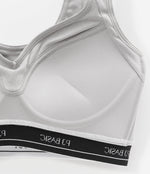 [Peach John] Cotton mix Logo non-wired Bra