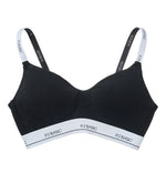 [Peach John] Cotton mix Logo non-wired Bra back hook