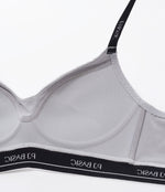 [Peach John] Cotton mix Logo non-wired Bra back hook