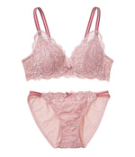 [Peach John] Rira kore Triangle Lace non-wired Bra Set J