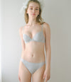 [Peach John] Natural simple lace Bra Set