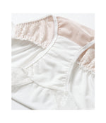 [Peach John] Natural simple lace Bra Set