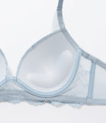 [Peach John] Mori kore Petite Slit Lace Bra Set N