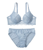 [Peach John] Mori kore Petite Slit Lace Bra Set N