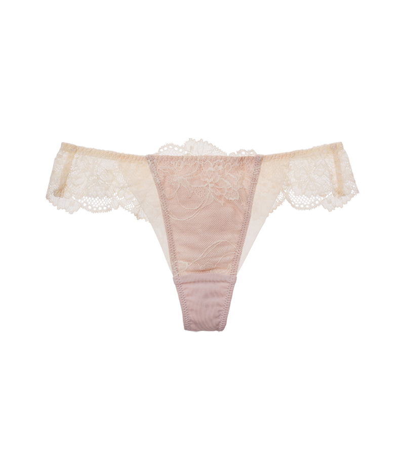 [Peach John] Nice body Bra floating flower Bundle Set (Thongs)