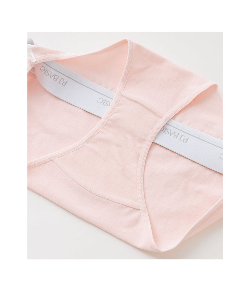 [Peach John] Cotton mix Logo non-wired Shorts