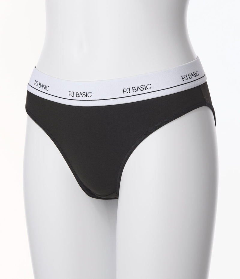 [Peach John] Cotton mix Logo non-wired Shorts