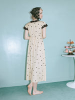 [Mary Quant x Peach John] Daisy Satin Dress